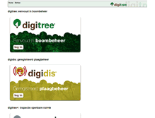 Tablet Screenshot of digitree.kaartenbalie.nl
